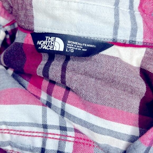 The North Face Women's Pomaria Plaid Shirt Large - Picture 6 of 7